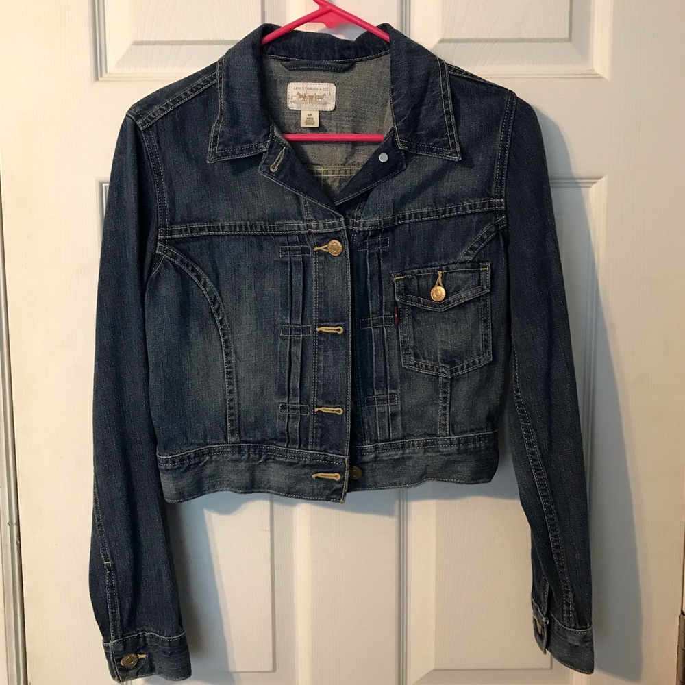 Levi Short jean jacket